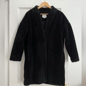 Suncoo Paris Faux Fur Teddy Coat